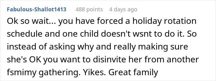 “Am I A Jerk For Uninviting My Daughter To Thanksgiving Since She Won’t Host It?”