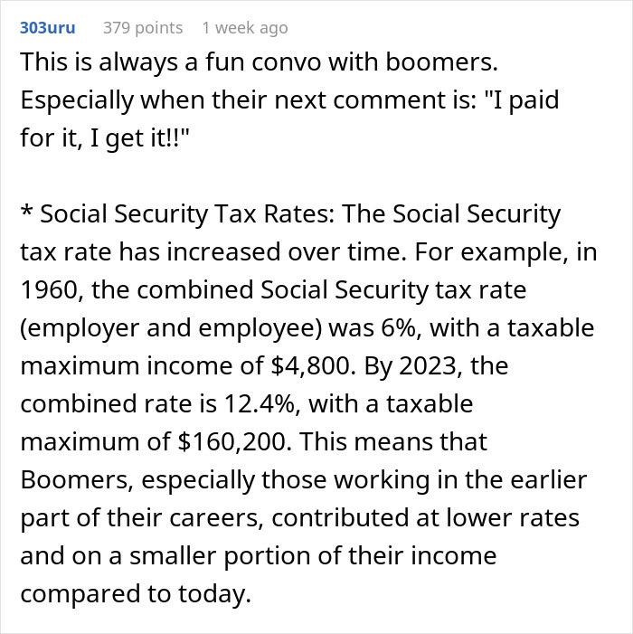 Boomer Complains About People Getting “Free Money,” Blows Up When Given The Facts