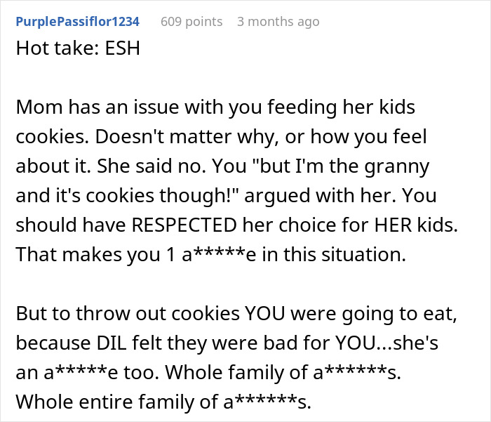 “I Will Not Apologize”: DIL Throws Away Grandparent’s Homemade Cookies, Babysitting Boycott Follows