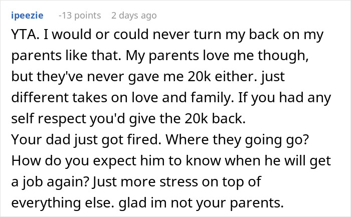 Son Refuses To Let Parents Move In, They're Furious: "Family Should Support Each Other"