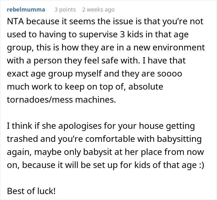 Kids Completely Wreck Aunt’s Apartment, Mom Gets Defensive When She Loses Her Free Babysitter