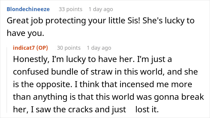 Creepy Man Invites A College Freshman At A Career Fair For Dinner, Faces The Wrath Of Her Sister