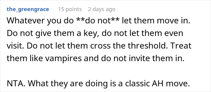 Son Refuses To Let Parents Move In, They're Furious: "Family Should Support Each Other"