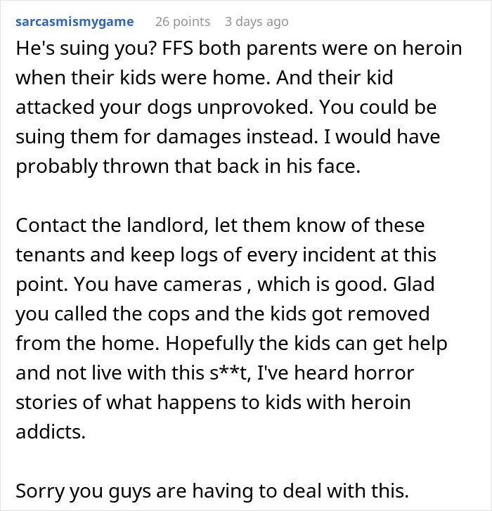 New Neighbor's Kid Thinks He Can Go Around Kicking Dogs, Sees His Parents Arrested And CPS Called