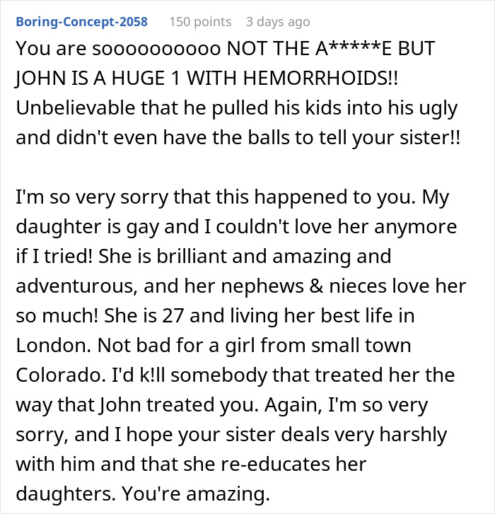 Bigoted BIL Poisons Kids' Minds That Their Gay Uncle Is Going To Hell, Wife Rages After Finding It Out