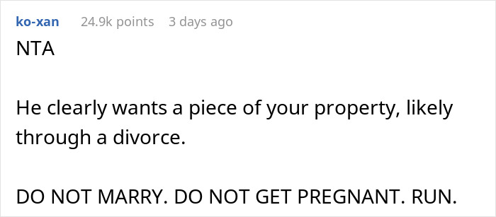 Woman Refuses To Share Ownership Of Her House With Fiancé, He Secretly Calls A Real Estate Lawyer