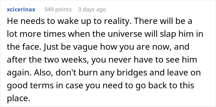 “My Coworker Is Mad I’m Quitting My Job Because It Interferes With Their Paternity Leave”