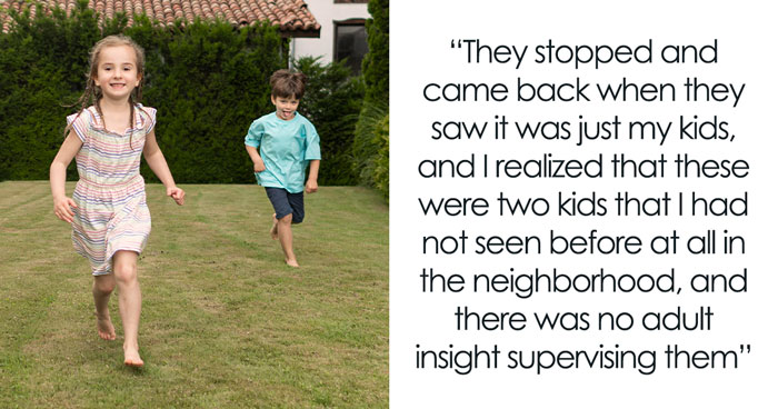 Woman Confused When She Finds Strange Young Kids On Her Porch, Calls Cops, Mother Shows Up Mad