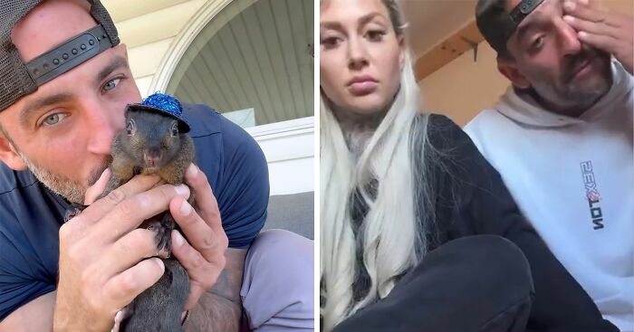 Peanut The Squirrel’s Owner Says He Was Treated Like A “Terrorist” During “Raid” To Seize Pet