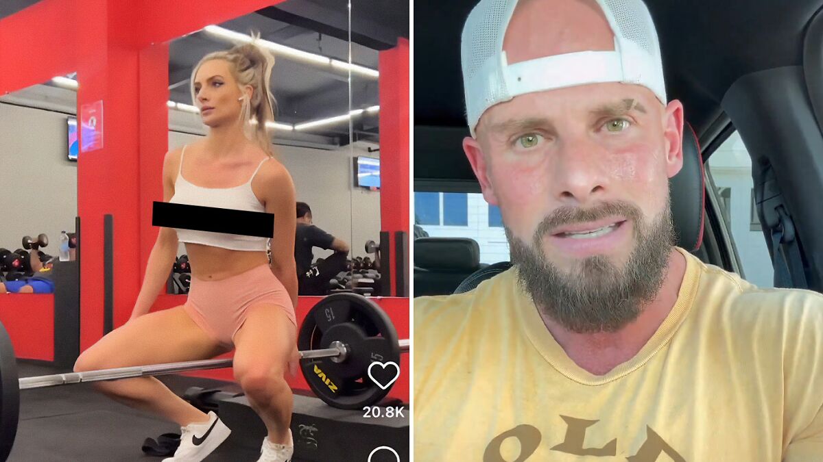 “Disgusting”: Bodybuilder Joey Swoll Slams OF Model For Grinding On Barbell In A Gym