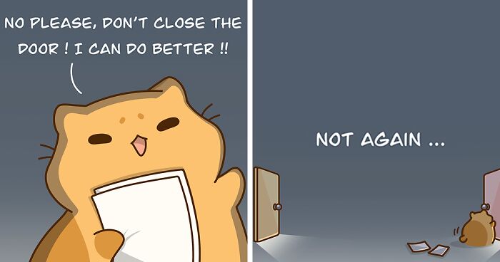 Artist Creates Wholesome And Humorous Comics Featuring Chubby Cats That Spread Uplifting Messages (39 New Pics)