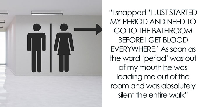 Teen Has To Shout About Her Period After Dad Keeps Hushing Down Her Requests To Go To Bathroom