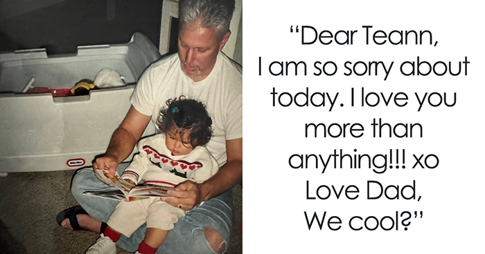 An Apology Note This Dad Slipped Under His Daughter’s Door 15 Years Ago Is Melting Netizens’ Hearts