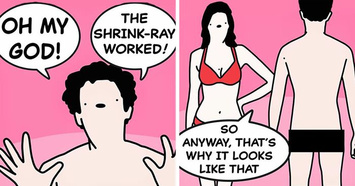 53 Hilariously Bold Comics With Twisted Endings By Miles Erickson (New Pics)