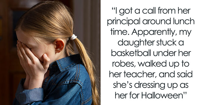 Pregnant Teacher Outraged By 6YO That Chose To Dress Up As Her For Halloween, Kid Left In Tears