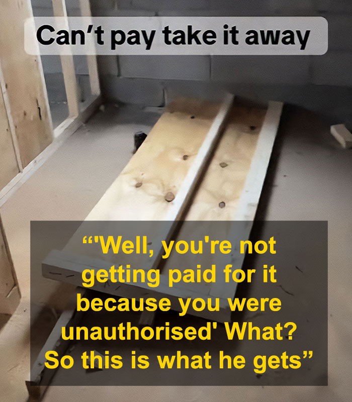 "Last Laugh": Construction Worker Has A Mean Surprise For Employer Who Refused To Pay Him