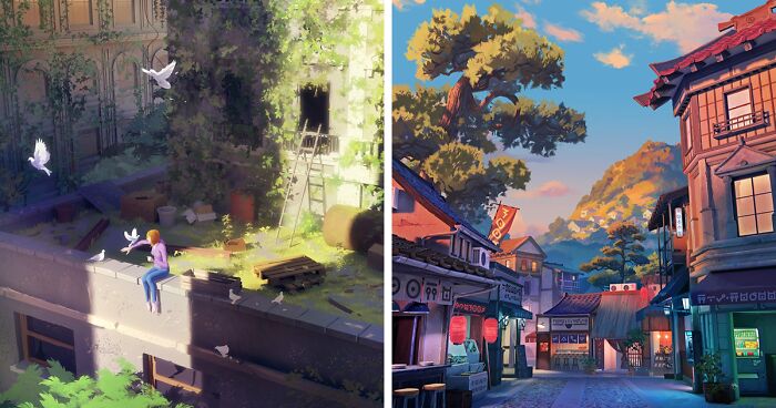 When Fantasy Meets Reality: The Art Of Sylvain Sarrailh (35 Pics)