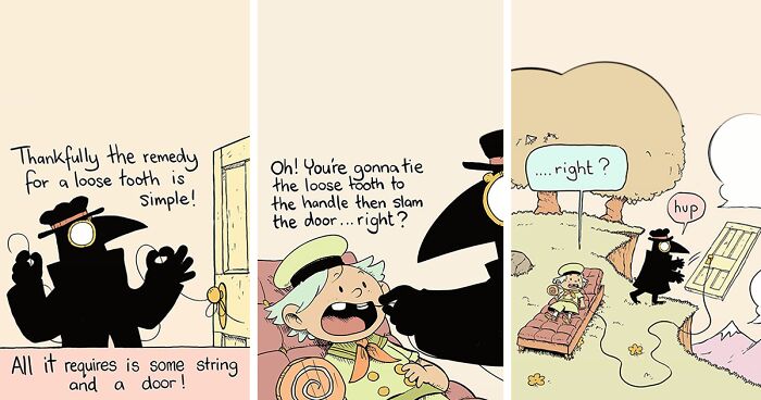 30 Wholesome Comics About An Enchanting World And Whimsical Characters By This Artist