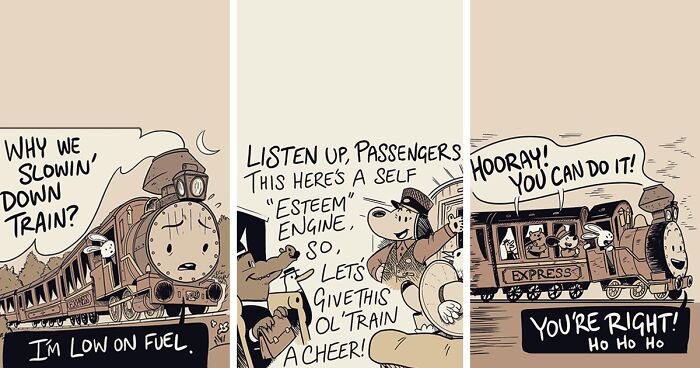 Artist Created 30 Comics Recapturing Childhood Magic For Adults Who Need A Break From It All