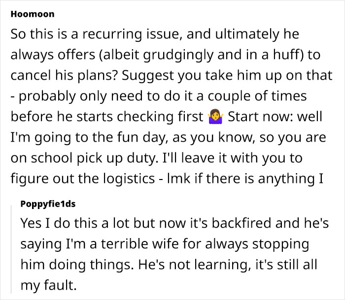 Selfish Husband Expects Wife To Drop Her Plans So He Can Go Out, Calls Her Deranged When Confronted