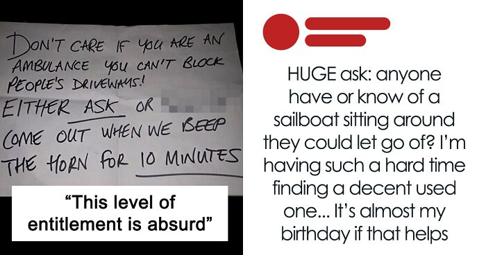 108 Entitled People Who Shouldn’t Be Allowed To Ask For Anything Ever