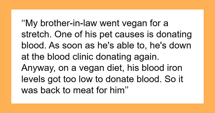 “Iron Levels Got Too Low To Donate Blood”: People Share What Made Them Quit Veganism For Good