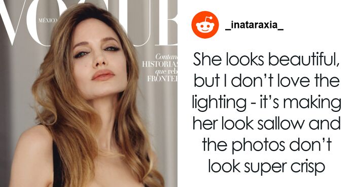 “Looks Low Budget”: Angelina Jolie’s New Vogue Mexico Cover Leaves Many Fans Upset