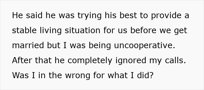 Woman Refuses To Share Ownership Of Her House With Fiancé, He Secretly Calls A Real Estate Lawyer