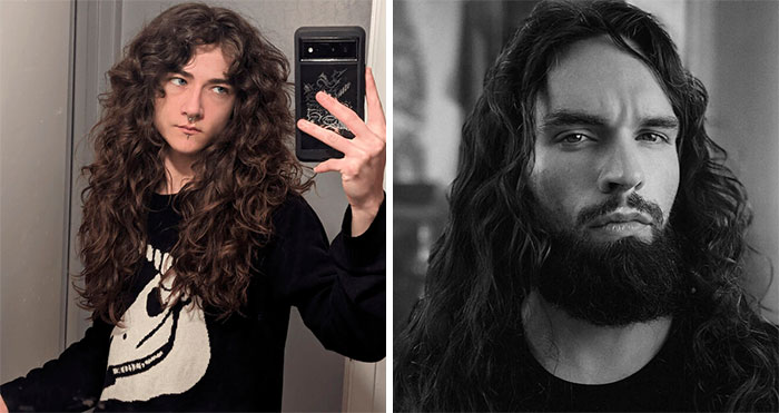 28 Hombres que se dejaron el pelo largo y ahora tienen un aspecto impresionante (nuevas fotos)