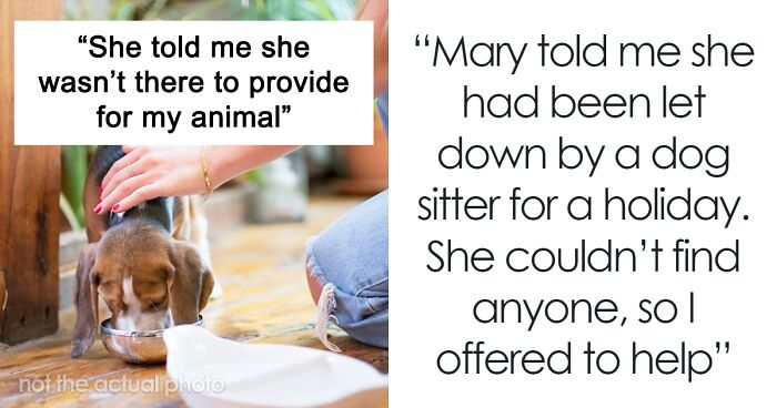 Person Cares For Friend’s Dog For Free, Gets Charged For Pet Food