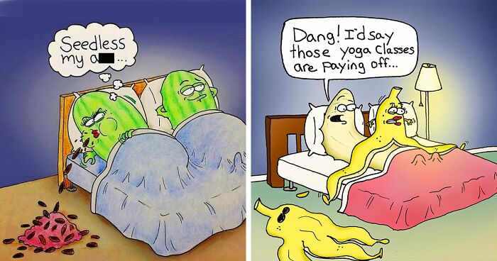 35 Slightly Inappropriate Comics By “Fruit Gone Bad” (New Pics)