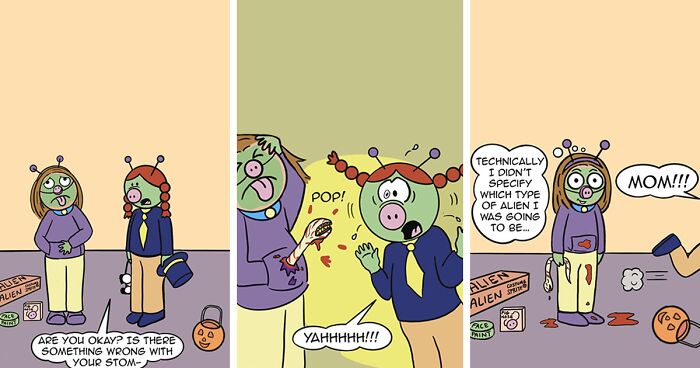 ‘Me, The Family Pet?’ Comic Shows What Life Would Be Like If Aliens Adopted Humans As Pets