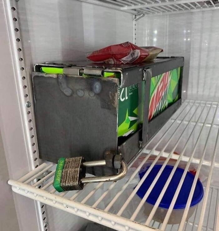 I’d Like To See My Roommate Try And Steal My Mountain Dews Now