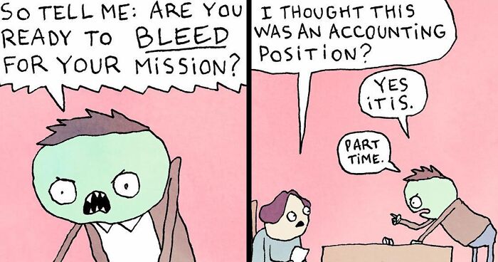 Embracing Life's Absurdity: 30 New Comics By Pierre Mortel