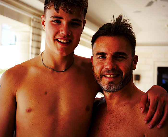 British Star Gary Barlow's Son Sparks Flood Of Hilarious Memes Over Towering Height