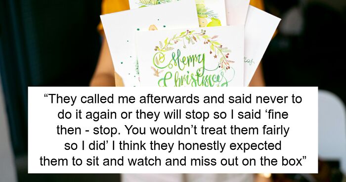 Grandparents Only Give Xmas Treats To Bio Grandkids, Furious Mother Steps In To Make Things Fair