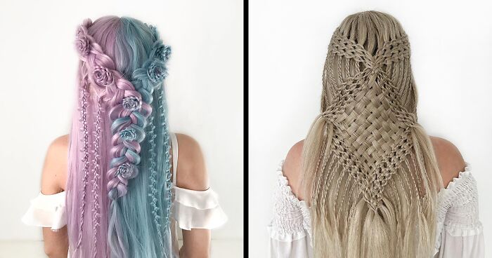 These 25 Hairstyles By Milena Diekmann Look Straight Out Of A Fairy Tale (New Pics)