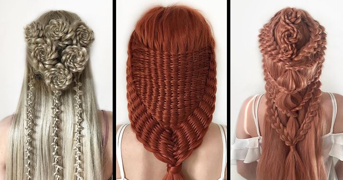 25 Amazingly Intricate Hairstyles By Milena Diekmann (New Pics)