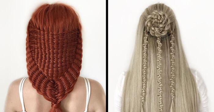 This German Artist Creates Amazingly Intricate Hairstyles And Here Are 25 Of The Coolest Ones (New Pics)