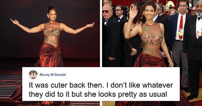 “Iconic”: Celebs Gush Over Halle Berry After She Recreates Her Historic 2002 Oscars Look