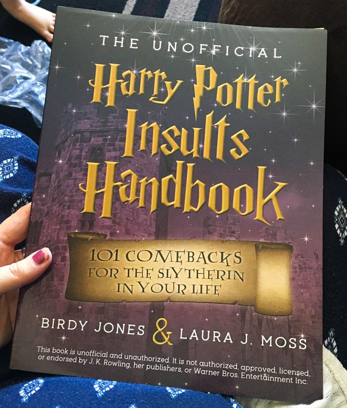 Cast A Witty Spell With The Unofficial Harry Potter Insults Handbook, A Clever Guide To Comebacks Fit For A Slytherin!