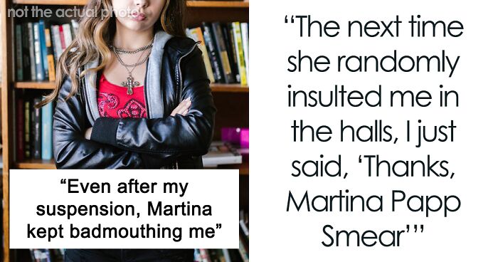 School Newspaper Editor Spreads Rumors About A Guy, He Gets Back At Her With A Nasty Nickname