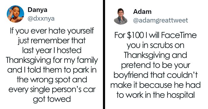 76 Hilarious Thanksgiving Tweets Perfect For Sneaky Scrolling Under The Table