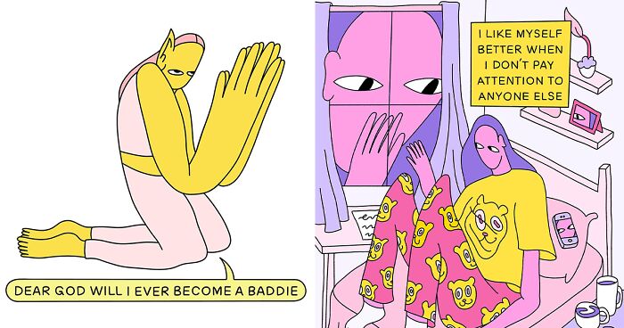 23 Humorous And Relatable Comics And Illustrations By Nicole Zaridze