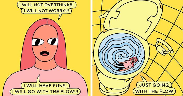 23 Humorous And Relatable Comics And Illustrations By Nicole Zaridze