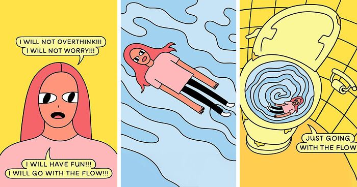 23 Humorous And Relatable Comics And Illustrations By Nicole Zaridze