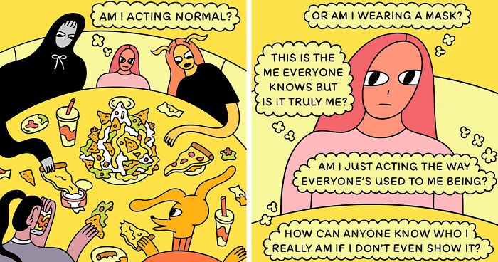 23 Humorous And Relatable Comics And Illustrations By Nicole Zaridze