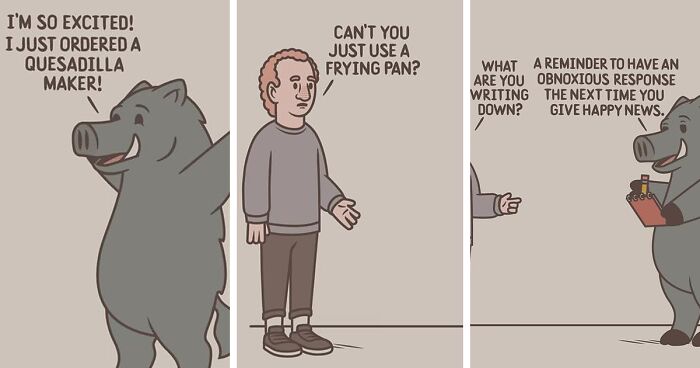 This Artist Creates Humorous Slice-Of-Life Comics That Might Make You Laugh (30 Pics)