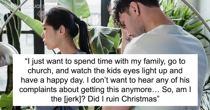 Man Ruins Wife’s Christmas Surprise By Talking About Her Pricey Gift, She Doesn’t Want It Anymore