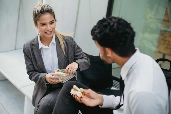 Wife Up In Arms Over Hubby’s Secret Lunch Dates With Tearful Female Coworker, She Demands It Stop